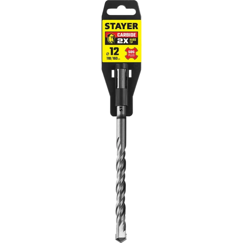 STAYER 12 x 160 мм, SDS-plus бур, Professional (2930-160-12)