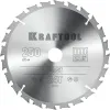 KRAFTOOL Fast, 250 х 32 мм, 24Т, пильный диск по дереву (36950-250-32)