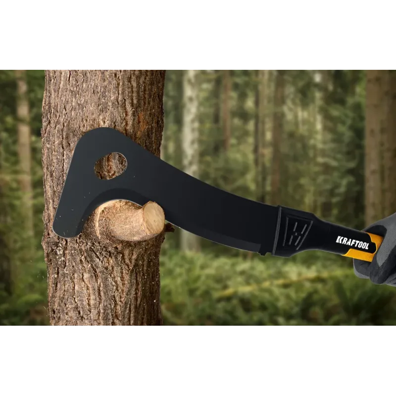 KRAFTOOL Brush AXE, 255/500 мм, cадовый компактный секач (20805)