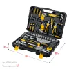 STAYER UNIVERSAL 150, 150 предм., (1/2″+ 1/4″), универсальный набор инструмента, Professional (27710-H150)