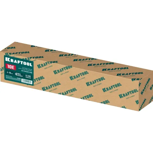 KRAFTOOL 10 E, острый гиб, на подшипнике, ручной станок для гибки арматуры (23302)