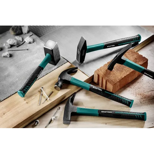 KRAFTOOL Fiberglass, 600 г, молоток каменщика (20192)
