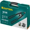 KRAFTOOL NUT-12, М3 - М12, 380 мм, резьбовой двуручный заклепочник в кейсе (31183)