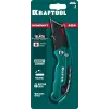 KRAFTOOL Helfer, компактный складной нож с трапециевидным лезвием, тип А24 (09242)