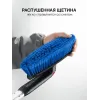 ЗУБР телескопическая щётка с поворотной головой от снега автомобильная, 860-1210 мм, Профессионал (61062)