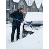 ЗУБР телескопическая щётка с поворотной головой от снега автомобильная, 860-1210 мм, Профессионал (61062)