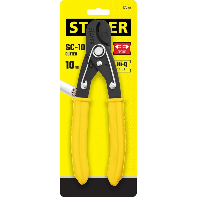 STAYER SC-17, d 10 мм, 170 мм, кабелерез (23337-17)