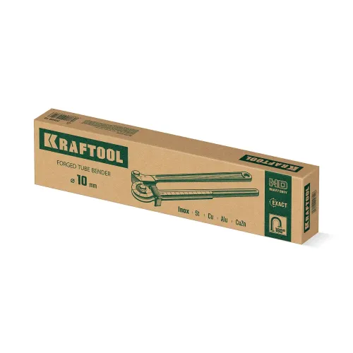 KRAFTOOL Кованый рычажный трубогиб для нержавеющей стали (23508-10)
