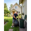 STAYER HEAVY DUTY, 300 л, 10 шт, черные, особопрочные, строительные мусорные мешки (39157-300)