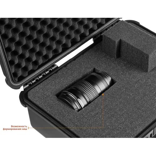 KRAFTOOL PANZER-10, 270 х 240 х 170 мм, (10″), IP55, ударопрочный пластиковый ящик (38251-10)