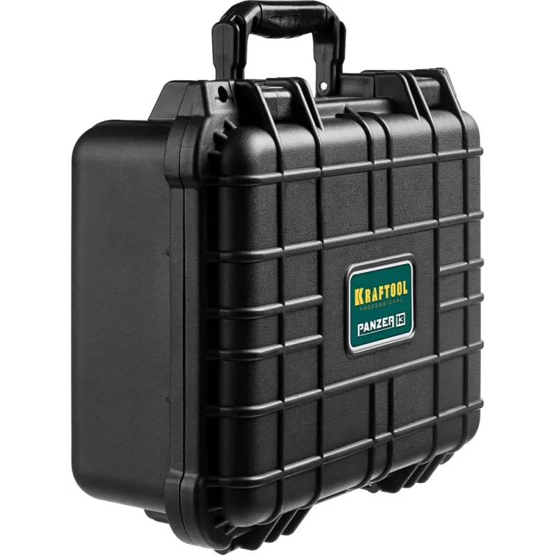 KRAFTOOL PANZER-13, 340 х 290 х 150 мм, (13″), IP55, ударопрочный пластиковый ящик (38251-13)