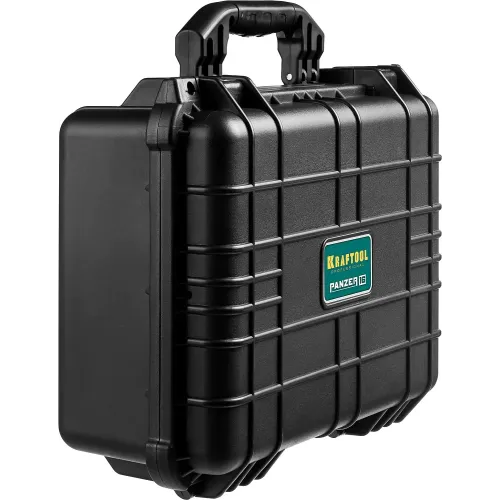 KRAFTOOL PANZER-16, 400 х 330 х 170 мм, (16″), IP55, ударопрочный пластиковый ящик (38251-16)
