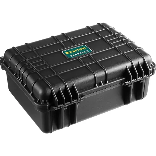 KRAFTOOL PANZER-16, 400 х 330 х 170 мм, (16″), IP55, ударопрочный пластиковый ящик (38251-16)