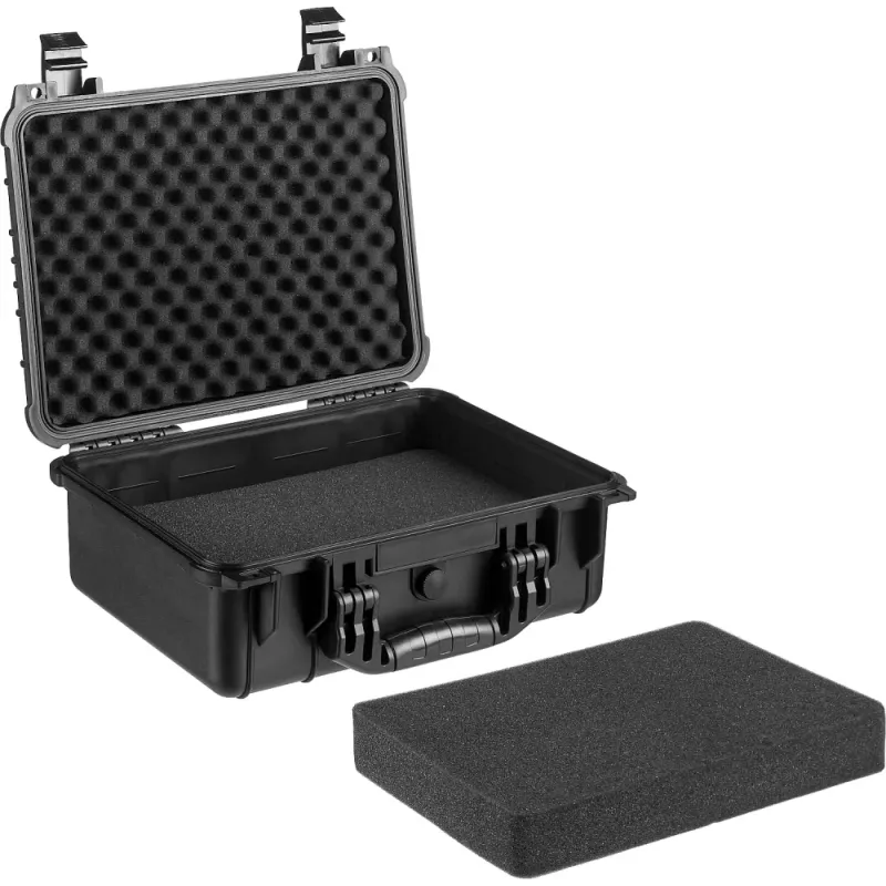 KRAFTOOL PANZER-16, 400 х 330 х 170 мм, (16″), IP55, ударопрочный пластиковый ящик (38251-16)