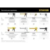 STAYER Expert 310 мл, скелетный пистолет для герметика (06690)