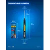 ЗУБР Колибри-45 черный, наконечник L 45 мм, ᴓ 3 мм, перманентный маркер для отверстий (06339-2)