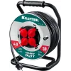 KRAFTOOL HEAVY DUTY 4.0, КГ 3х2.5 50м 4000Вт IP44, силовой удлинитель на стальной катушке (55086-50)