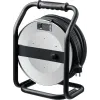 KRAFTOOL HEAVY DUTY 4.0, КГ 3х2.5 50м 4000Вт IP44, силовой удлинитель на стальной катушке (55086-50)