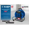 ЗУБР ПВС 315, ПВС, 3 x 1.5 мм2, 50 м, 3500 Вт, IP44, силовой удлинитель на катушке, Профессионал (55081-50)