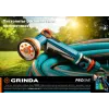 GRINDA BM-8, 8 режимов, курок сзади, металлический с TPR, поливочный пистолет, PROLine (8-427339)