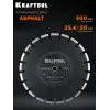 KRAFTOOL ASPHALT 500 мм (25.4/20 мм, 12х4.0 мм), алмазный диск (36687-500)