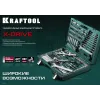 KRAFTOOL X-Drive 108, 108 предм., (1/2″+3/8″+1/4″), универсальный набор инструмента (27888-H108)
