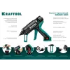 KRAFTOOL Grand 200, d 11 - 12 мм, 25 г/мин, электрический термоклеевой пистолет (06839)