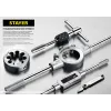 STAYER MaXCut, 12 предмета, набор метчиков и плашек (28012-H12)