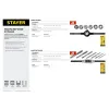 STAYER MaXCut, 8 предметов, инструментальная сталь, набор метчиков (28016-H8)