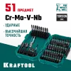KRAFTOOL Impact-51, 51 шт, набор ударных бит (26066-H51)