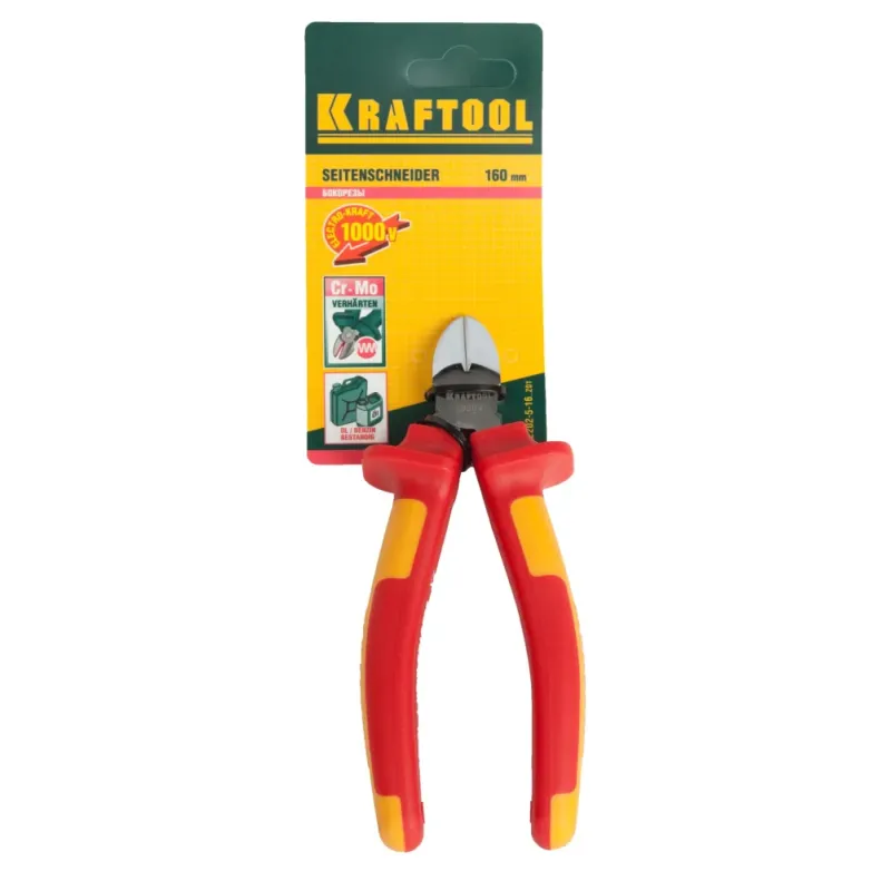 KRAFTOOL Electro-Kraft, 160 мм, бокорезы (2202-5-16)