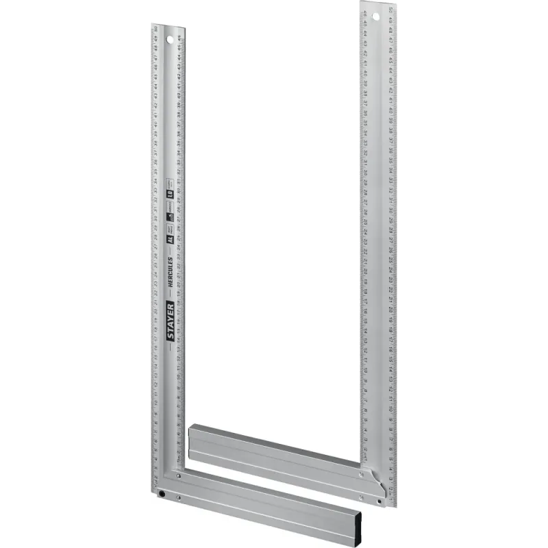 STAYER 500 мм, жесткий столярный угольник, Professional (3432-50)