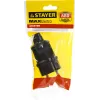 STAYER MAXElectro, черная, 16 А/220 В, 1300 Вт, прямая вилка (55160-B)