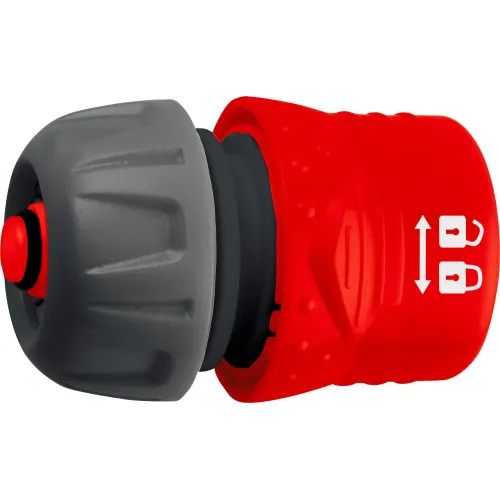 GRINDA GF-12, 1/2″, с автостопом, с запирающим механизмом, для шланга, быстросъемный соединитель (8-426331)