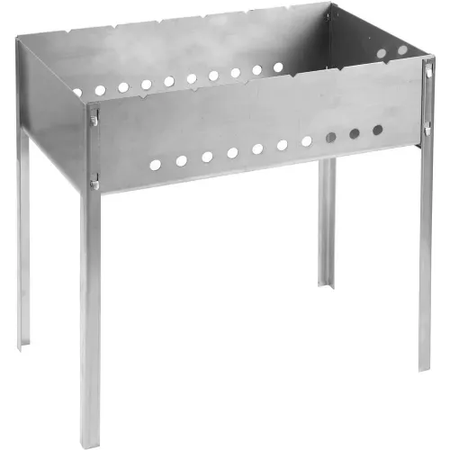 GRINDA Barbecue, 500 x 300 x 500 мм, нержавеющая сталь, 1.5 мм, сборный мангал (427784)