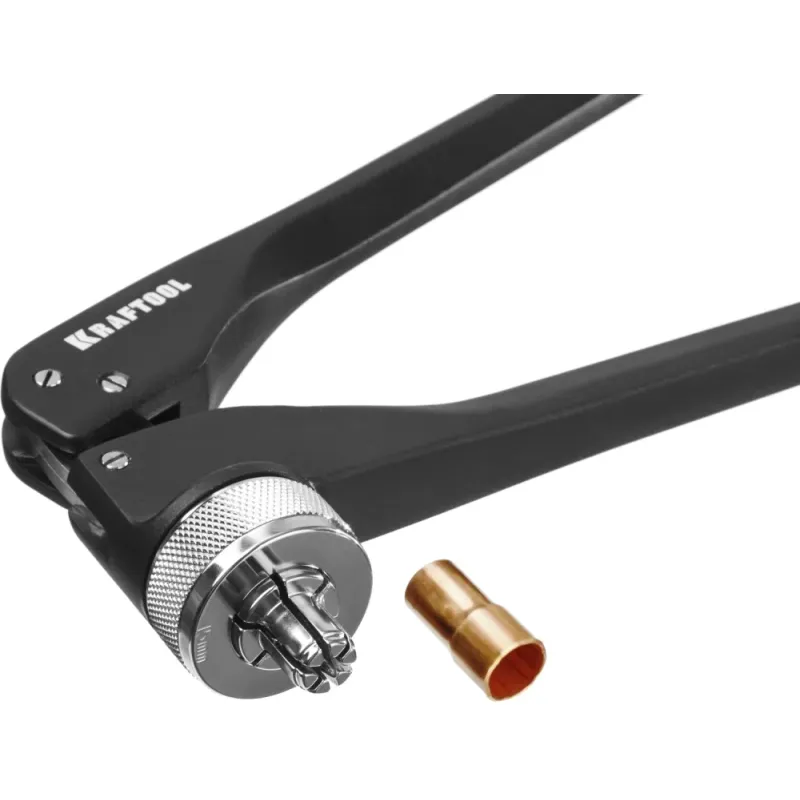 KRAFTOOL Pro Cut, 10 - 28 мм, 1/4 - 7/8″, расширитель-калибратор для труб (23650-H12)