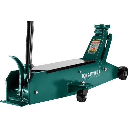 KRAFTOOL HIGH-LIFT, 10 т, 160 - 560 мм, для тяжелой техники, подкатной домкрат (43455-10)