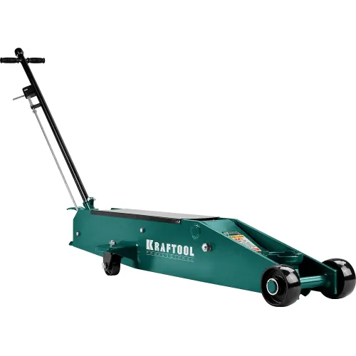 KRAFTOOL HIGH-LIFT, 10 т, 160 - 560 мм, для тяжелой техники, подкатной домкрат (43455-10)