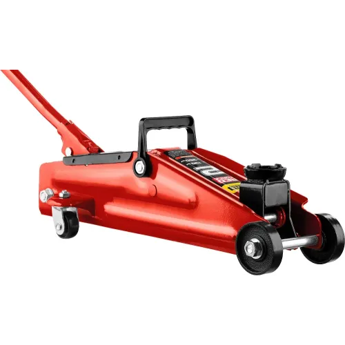STAYER R-28 RED FORCE, 2 т, 130 - 350 мм, подкатной домкрат для легковых а/м, Professional (43153-2)