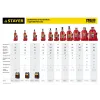 STAYER RED FORCE, 12 т, 230 - 465 мм, бутылочный гидравлический домкрат, Professional (43160-12)