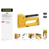STAYER A-53, тип 53 (A/10/JT21) 23GA (4 - 8 мм), пластиковый степлер (3140)
