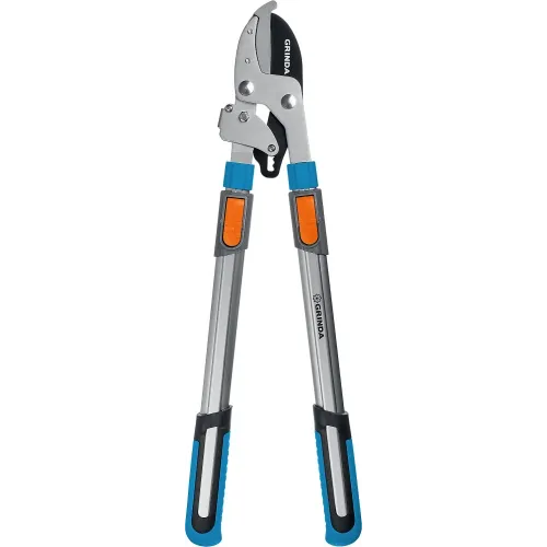 GRINDA TX-980A, 645 - 885 мм, кованные лезвия, храповый механизм, телескопический, контактный сучкорез, PROLine (424513)