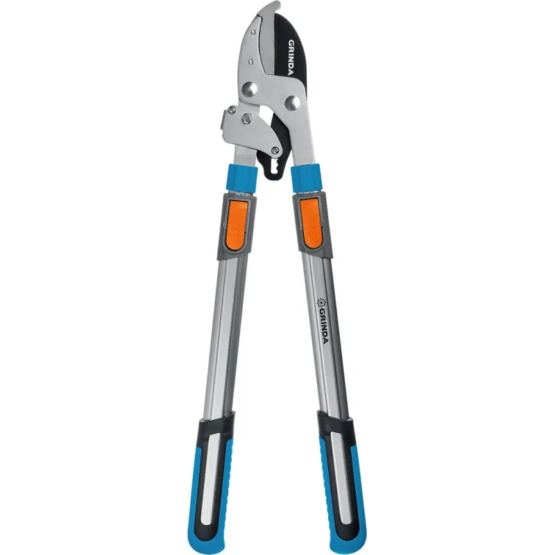 GRINDA TX-980A, 645 - 885 мм, кованные лезвия, храповый механизм, телескопический, контактный сучкорез, PROLine (424513)