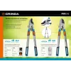 GRINDA TX-980A, 645 - 885 мм, кованные лезвия, храповый механизм, телескопический, контактный сучкорез, PROLine (424513)