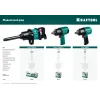 KRAFTOOL PW-1300c, 1/2″, 1300 Н·м, ударный пневматический гайковерт (64205)