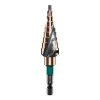 KRAFTOOL COBALT 4-20мм, 9 ступеней, азотирование, винтовая спираль, сверло ступенчатое(29691-4-20-9)