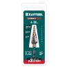KRAFTOOL COBALT 4-20мм, 9 ступеней, азотирование, винтовая спираль, сверло ступенчатое(29691-4-20-9)