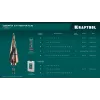 KRAFTOOL COBALT 4-39мм, 14 ступеней, азотирование, винтовая спираль, сверло ступенчатое(29691-4-39-14)