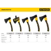 STAYER FIBERGLASS, 1000/1150 г, 410 мм, кованый топор, Professional (2062-10)