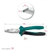KRAFTOOL 160 мм, комбинированные плоскогубцы с эксцентриковым шарниром (22011-1-16)